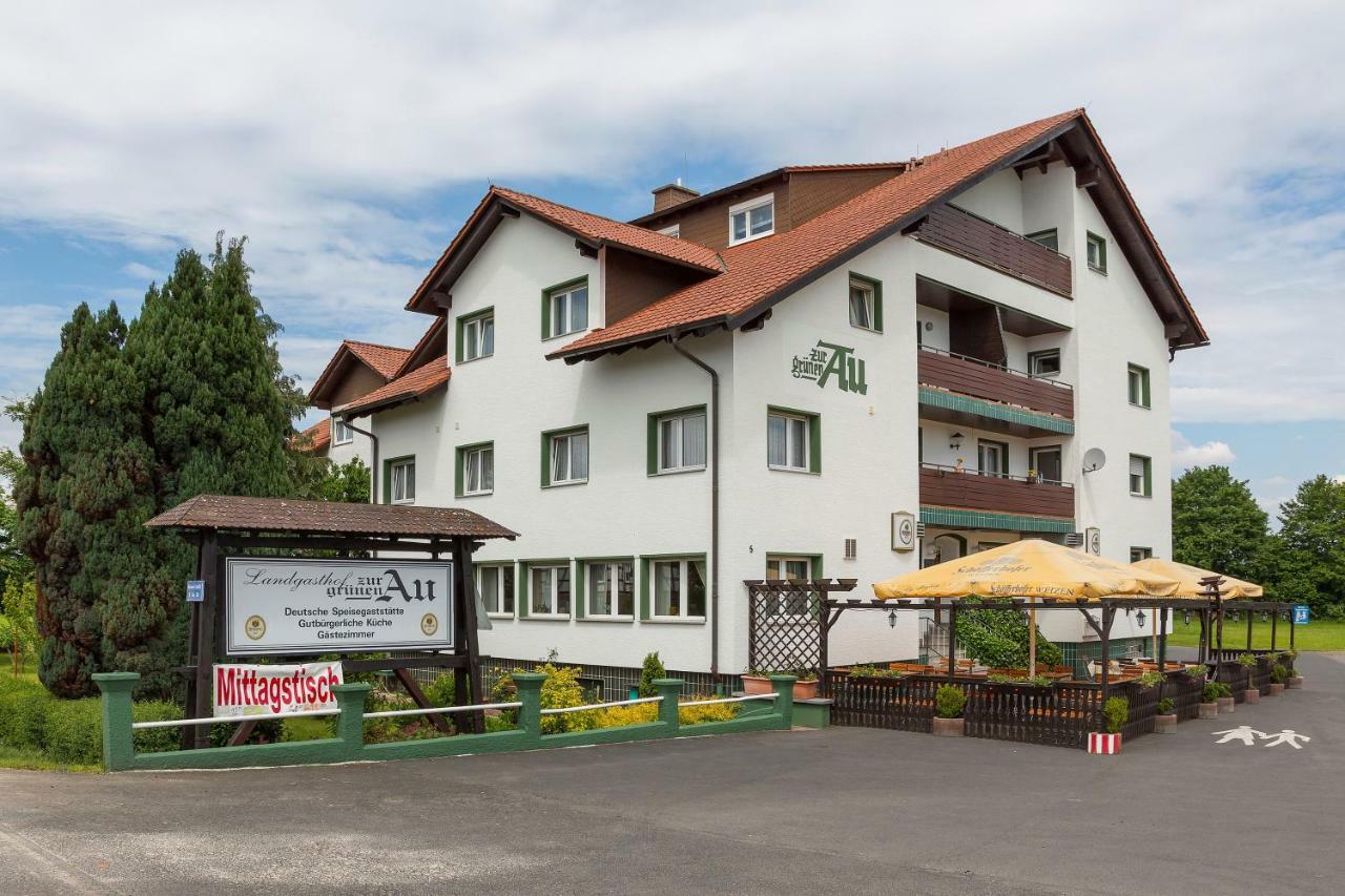 Pension Grune Au Hasselroth Esterno foto