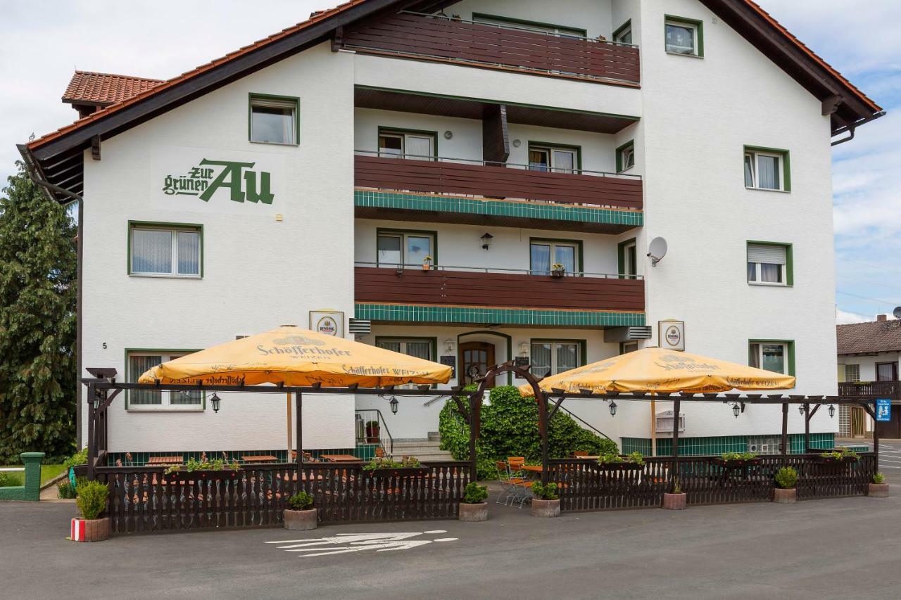 Pension Grune Au Hasselroth Esterno foto